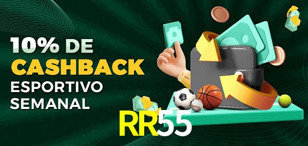 10% de bônus de cashback na RR55